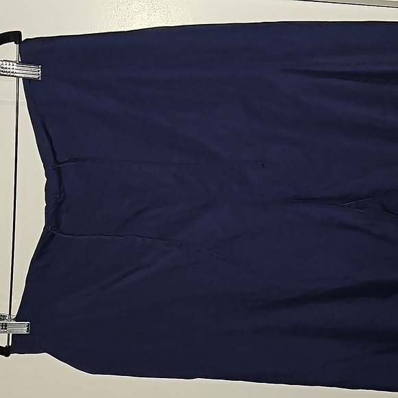 Natural Uniforms Scrub Bottoms Navy Blue Unisex Elastic back drawstring front - Picture 2 of 10